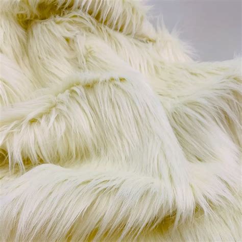 long pile faux fur fabric.